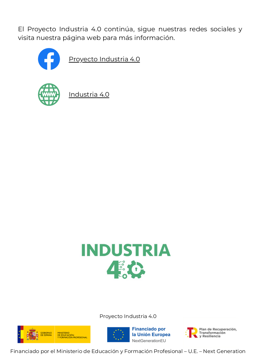 Aplicación de la virtualización para el aprendizaje y diseño de estrategias de ciberseguridad en la Industria 4.0. Financiado por el Ministerio de Educación y Formación Profesional – U.E. – Next Generation